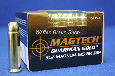 Magtech.GOLD.357 JHP 125 GG357A 20-Schuss Packung 