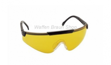 ahg-SPORTBRILLE Gelb Stabile Sportbrille schützt Ihre Augen und erhöht den Kontrast der Umgebung 