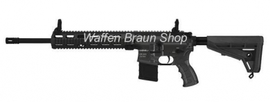 Haenel CR 223 16,5" .223 rem schwarz mit Matchabzug und langem Handschutz 