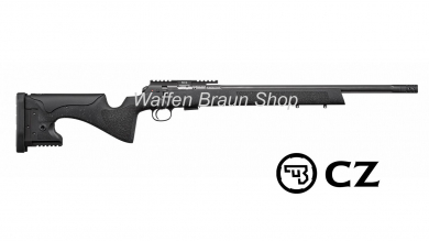 CZ 457 Long Range Precision Black Threaded 20" .22lr 