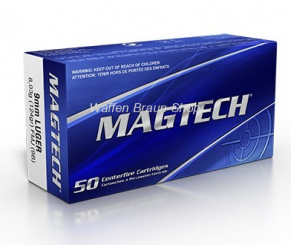 Magtech 9MM LUG FMJ 124GRS 8,03g A50  #9B 