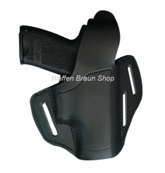 AKAH Gürtelholster Quickmat P30 f. CZ, Glock, H&K. Links 