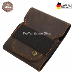 AKAH Filz-Patronenetui f. 3 Kugel-/2 Schrot-Patronen Geräuschloser federleichter Wollfilz. Preiswert 