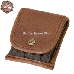 AKAH Patronenetui Elchleder mit Loden 