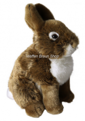 Plüschtier sitzender Hase 20cm 