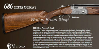 BERETTA - Bockdoppelflinten 686 Silver Pigeon 1 Jagd  MY25 12/76 / LL 71cm / OCHP 