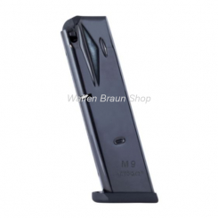 MEC_GAR Pistolenmagazine BERETTA 92 KAL. 9 MM 15 SCHUSS / BRÜNIERT 