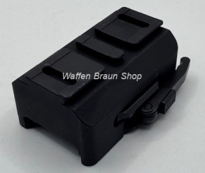 Aimpointmontage QD füer Weaver/Pica-Schiene 30mm Optische Achse Acro/Steiner 