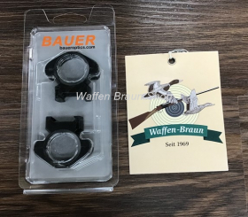Bauer HJB Stahlmontage Slim-Line 30mm, Bauhöhe Standard, für Picatinny-/ Weaverschiene 
