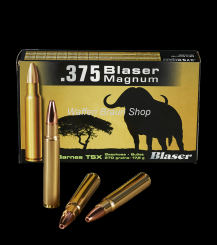 Blaser Patr. .375 Blaser Mag. Barnes TSX 17,5g 20 STK 