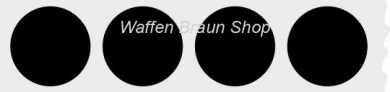 Schusspflaster schwarz20 mm, selbstklebend Farbe: schwarz 