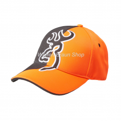 Browning Kappe Half Baze , Orange Schwarz 50% Baumwolle, 50% Spunpoly3, Einheitsgröße 