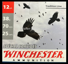 Winchester Spezial Krähe,12-70,12mm,38g,P6 2,7mm ,25 Stück 