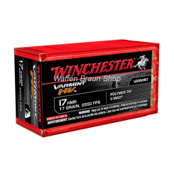 Winchester 17HMR,Varmint,17gr,V-MAX,50 Stück 