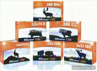 Blaser CDC- bleifrei .308 Win 10,4g/160 grain 20 Stück 