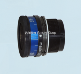 Centra Iris Glasringkorn M22 Verstb.:3,8-5,8, Ring Breite 2,0, Blau 