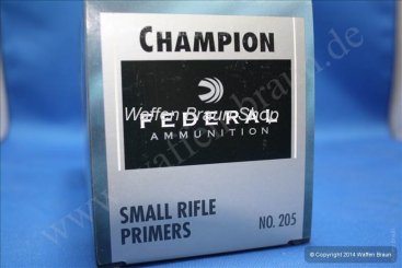 Federal Zündhütechen, Federal 205, Small Rifle 100 Stk 