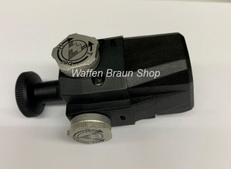 Diopter Feinwerkbau 20er Klick Schwarz, Schwenkbar 