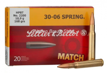 S+B .30-06Spr. SMK HPBT 168grs. 20St 