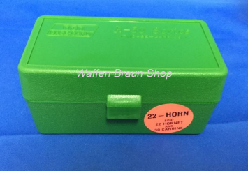 MTM Patronenbox, 22 Hornet/.30 Carbine 