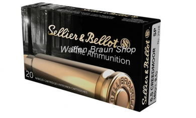 S&B 6,5 Creedmoor, 9,1g/140grs, SP, 20STK 