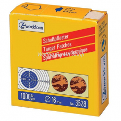 Schusspflaster - 16 mm, 1000 Stück 