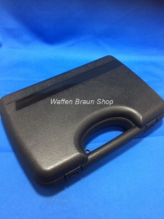 Pistolenkoffer Fritzmann 24x16 Schwarz Kunststoff 