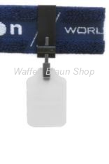 Gehmann Abdeckscheibe Weißaus Kunststoff  30mm Breit für Stirnband Artikel 444B und 444B 