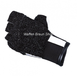 Gehmann Schießhandschuh fingerfrei Gr. S für die Linke Hand Weiß/ Schwarz 