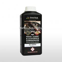 Zloty Stok ZS 1 4Fg Schwarzpulver Verwendung Kurzwaffe, Vorderladerpulver, Zündkraut Körnung 0.25 - 