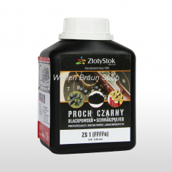 Zloty Stok ZS 1, 500 g 4Fg Schwarzpulver Verwendung Kurzwaffe, Vorderladerpulver, Zündkraut Körnung 