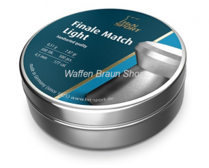 H&N Finale Match Light 4,49 mm, 500 Stk. 