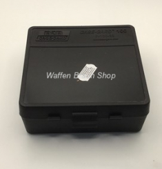 MTM Munitionsbox mit Klappdeckel 100RDS .38/.357 Schwarz 