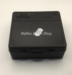 MTM Munitionsbox mit Klappdeckel 100RDS .38/.357 Schwarz 