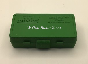 MTM Munitionsbox mit Klappdeckel 50RDS .9mm/.380 Grün 