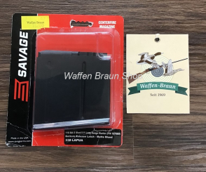 Magazin SAVAGE 55190 MAGAZINE 5 Schuss MATT .338 LAPUA F.MOD.110BA, BA STEALTH, 110,111 LONG RANGE 