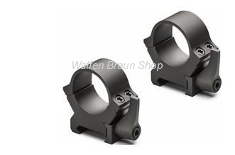 Leupold QRW Ringmontage für Weaverprofil, Schwarz matt, 1", Medium 