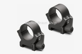 Leupold QRW Ringmontage für Weaverprofil, Schwarz matt, 1", High 