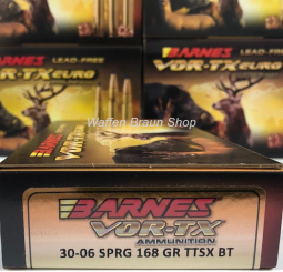 Barnes .30-06 Spr. TTSX-BR Bleifrei 168 grain 20 Stück 