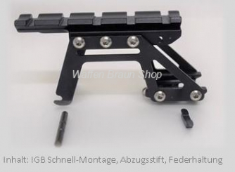 IGB Sport Montage schwarz 