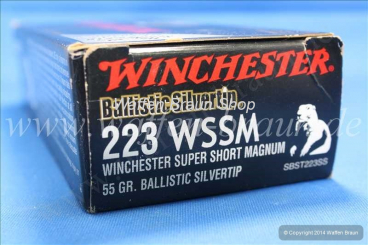 Winchester223WSSM,SUPREME,55gr,BALLSILTIP,20 