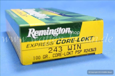 Remington .243 Win. Core-Lokt 100 grain, 20 Stk.#R243W3 