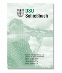 Krüger DSU Schießbuch Nachweis für die Behörde, 32 Seiten Inhalt 