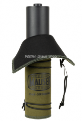 Mauser Schalldämpferschutz, Silence Cover. L230mm Durchmesser 46-50mm, 80% Neopren, 20% Cordura 