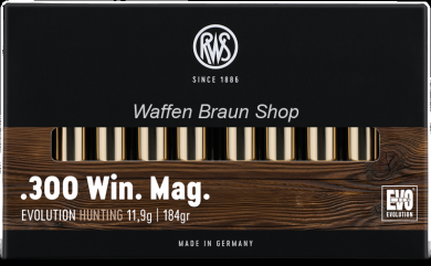 RWS .300 WIN MAG EVO 11,9G 184GR 20ER 