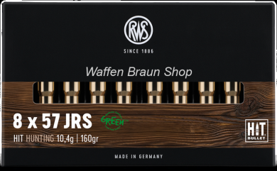 RWS 8x57 IRS HIT 10,4g/160grs. 