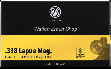 RWS TARGET ELITE PLUS .338 Lapua Mag. 19,4g 