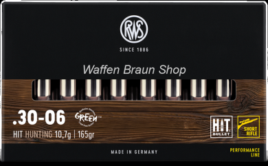 RWS .30-06 Hit Short Rifle Performance Line 10,7g/165 gr. a"20 St. 