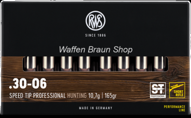 RWS .30-06 Short Rifle SPEED TIP PRO 10,7g, 20 Stück 