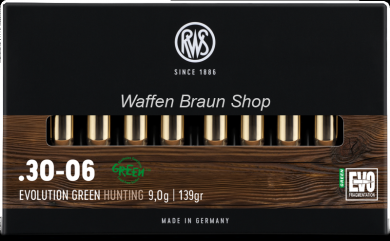 RWS .30-06 Spring. EVO GREEN 9,0g 20 Stück 